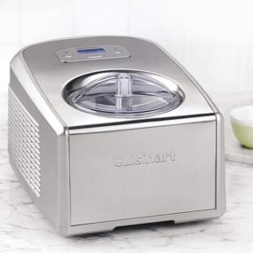  Aparat de făcut înghețată cu compresor integrat, Cuisinart, Gri, ICE100E, 150W